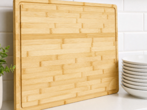 Extra Large Bamboo Board Deep Juice Groove & Handle