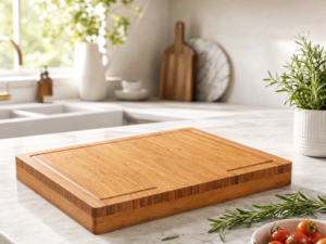 Over-the-Counter Bamboo Cutting Board