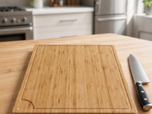 Extra Large Bamboo Board with Juice Groove & Handle